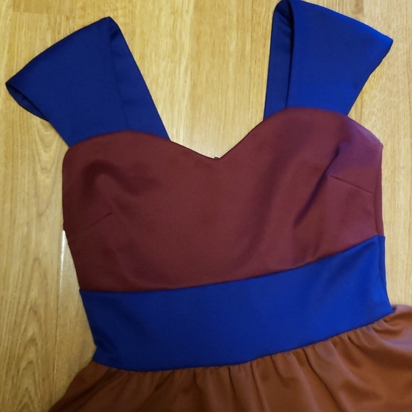 Modcloth Fervour color block dress size XS - Picture 2 of 3
